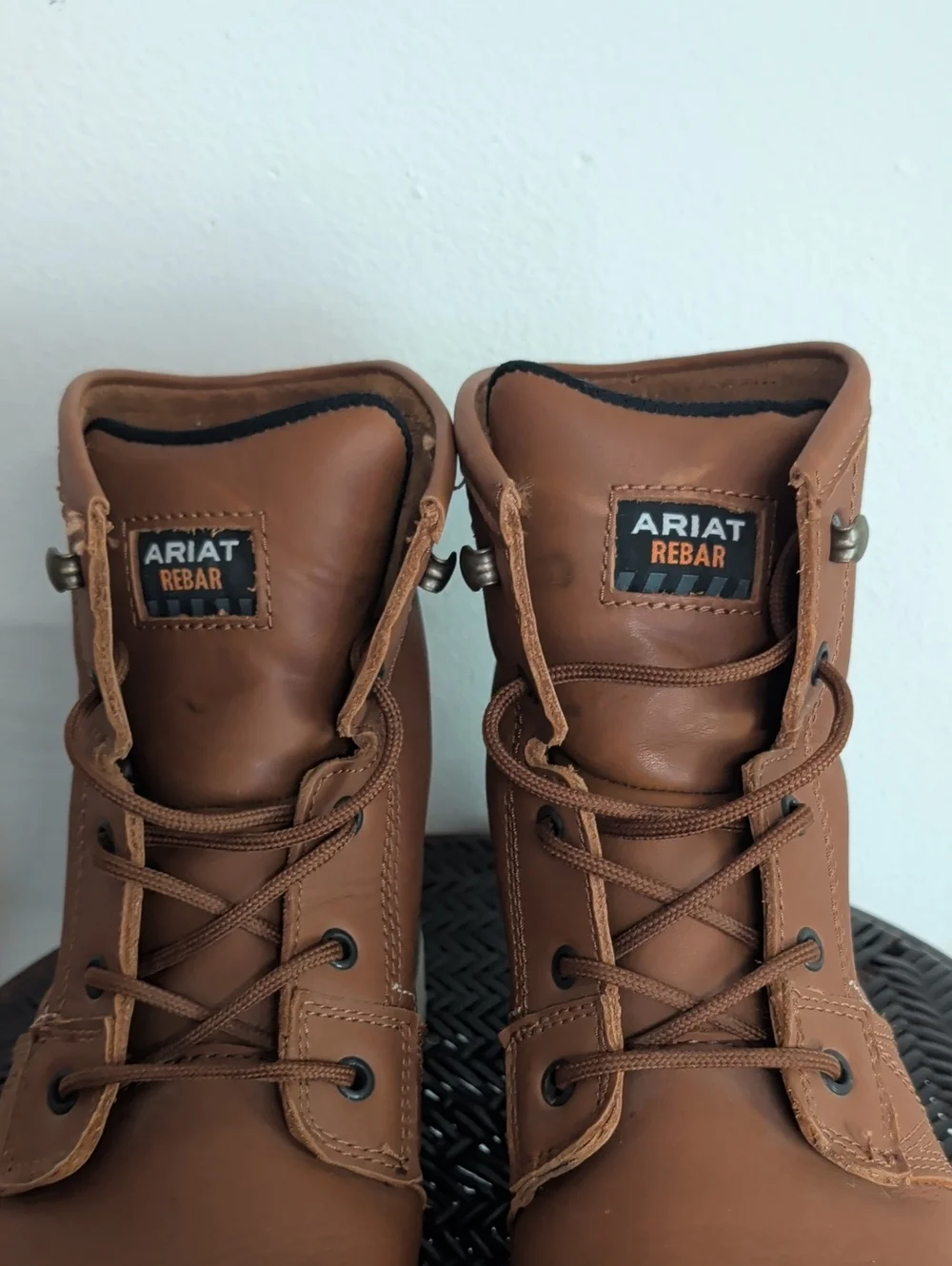 Ariat Rebar Wedge Soft Toe Leather Boots Men Size 11.5 D